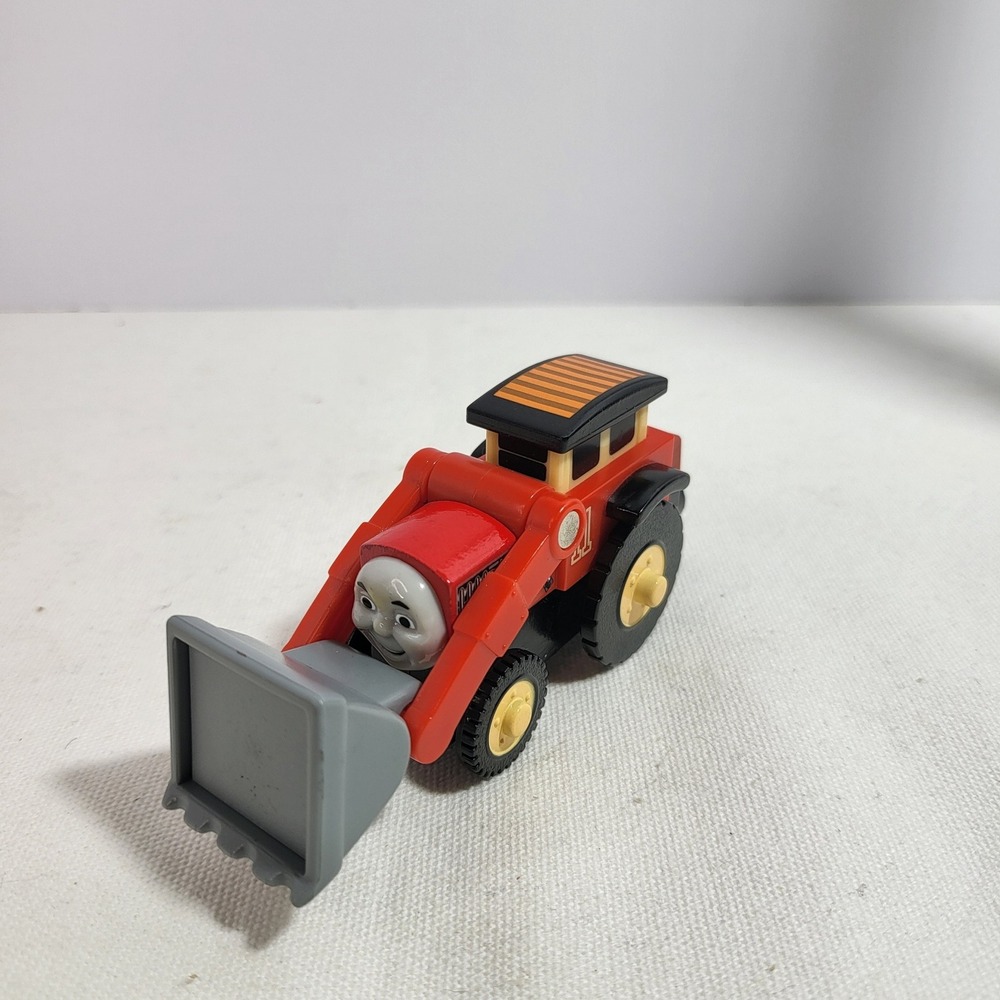 Vintage 2003 Thomas Wooden Railway JACK FRONT LOADER No 1